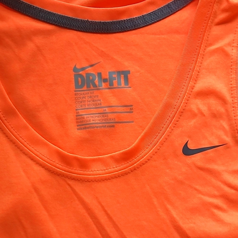 Work Out Sport Top M Orange Nike - Picture 4 of 4